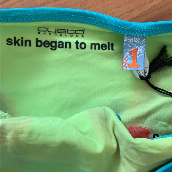 NWT Custo Barcelona Iridescent Bikini - Picture 5 of 10